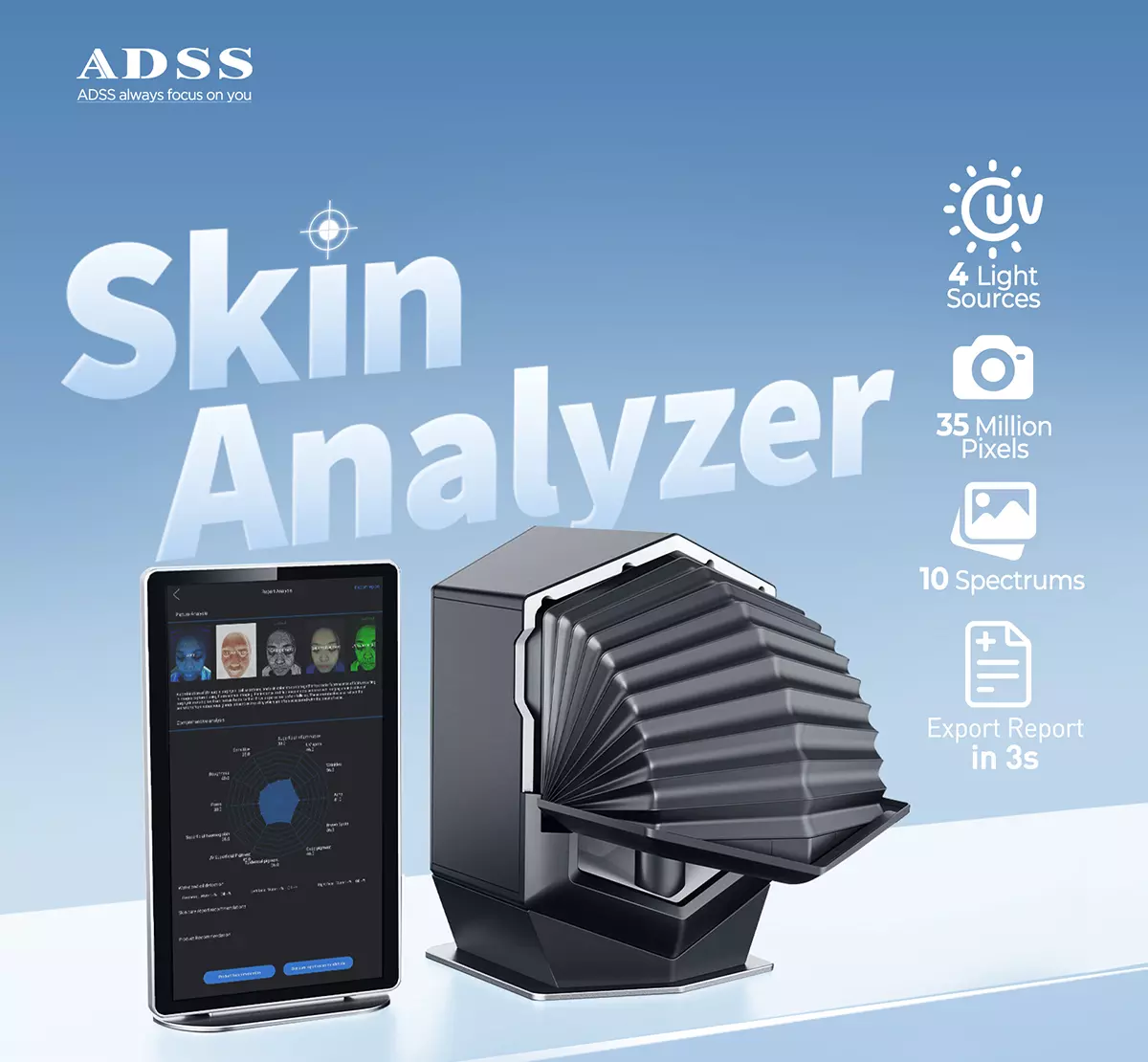 ViewSkin Analyzer Machine