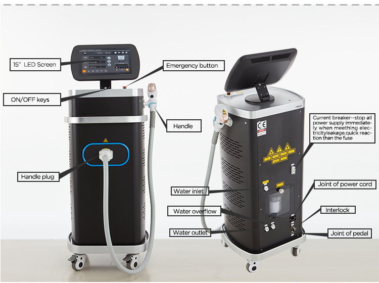 Diode Laser Hair Removal Device Diode Laser Hair Removal Device