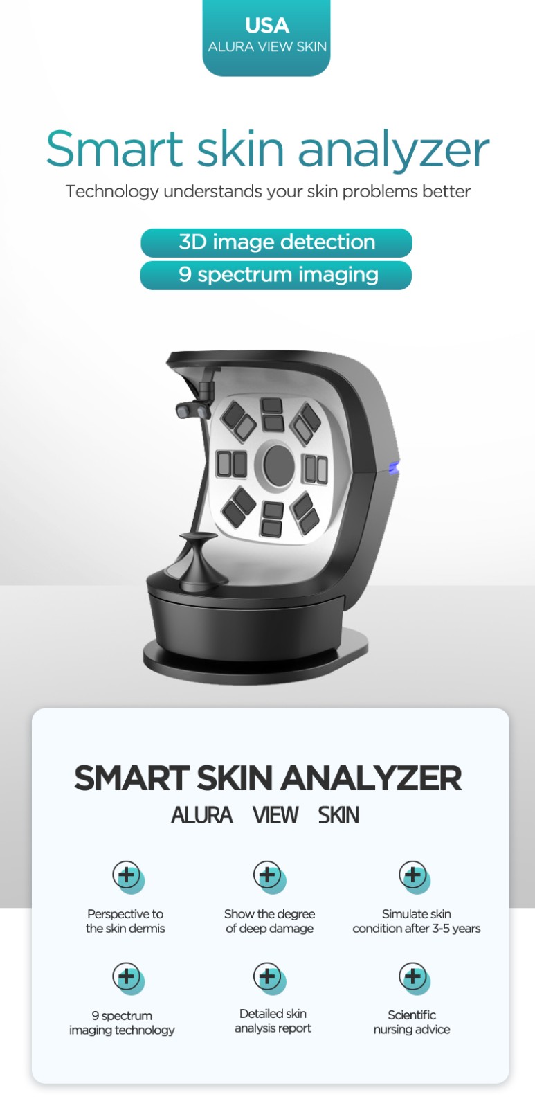 3D Skin Tester Machine