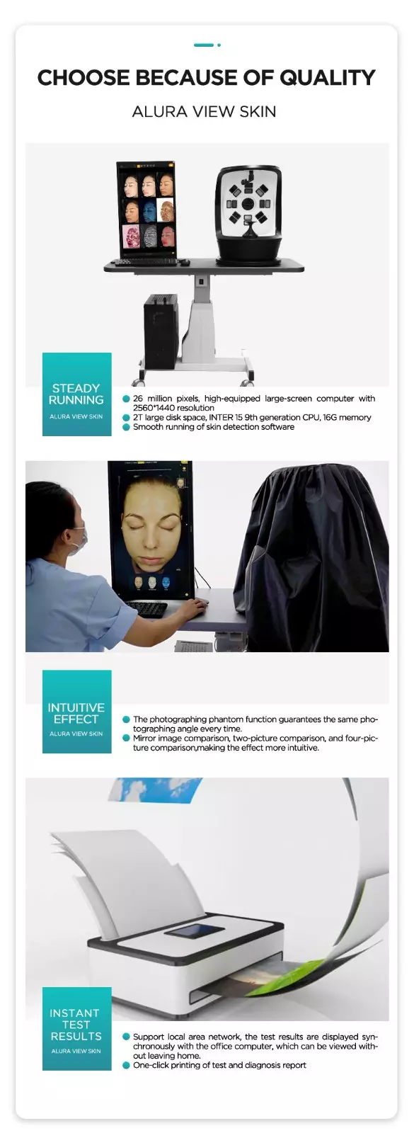 Skin Analysis Machine Skin Analysis Machine