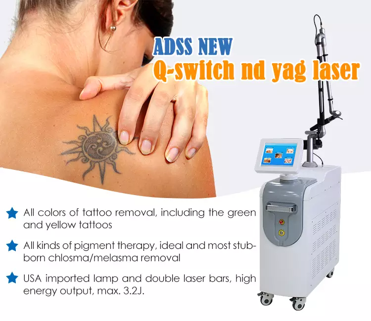Q-Switch ND YAG Pigmented Lesions Removal System