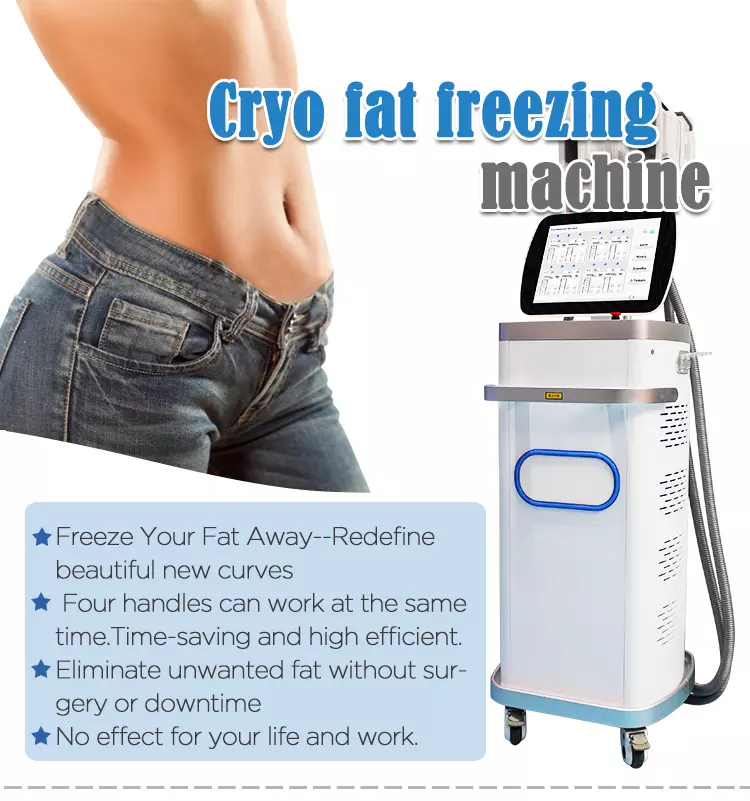 Four-handles Cryolipolysis Fat Loss Machine Four-handles Cryolipolysis Fat Loss Machine