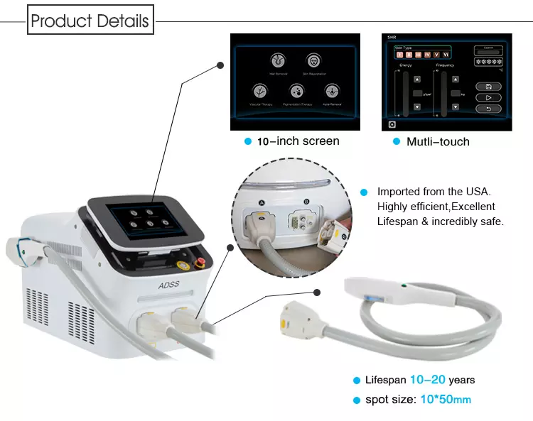 Portable SHR Laser Hair Removal Device Portable SHR Laser Hair Removal Device
